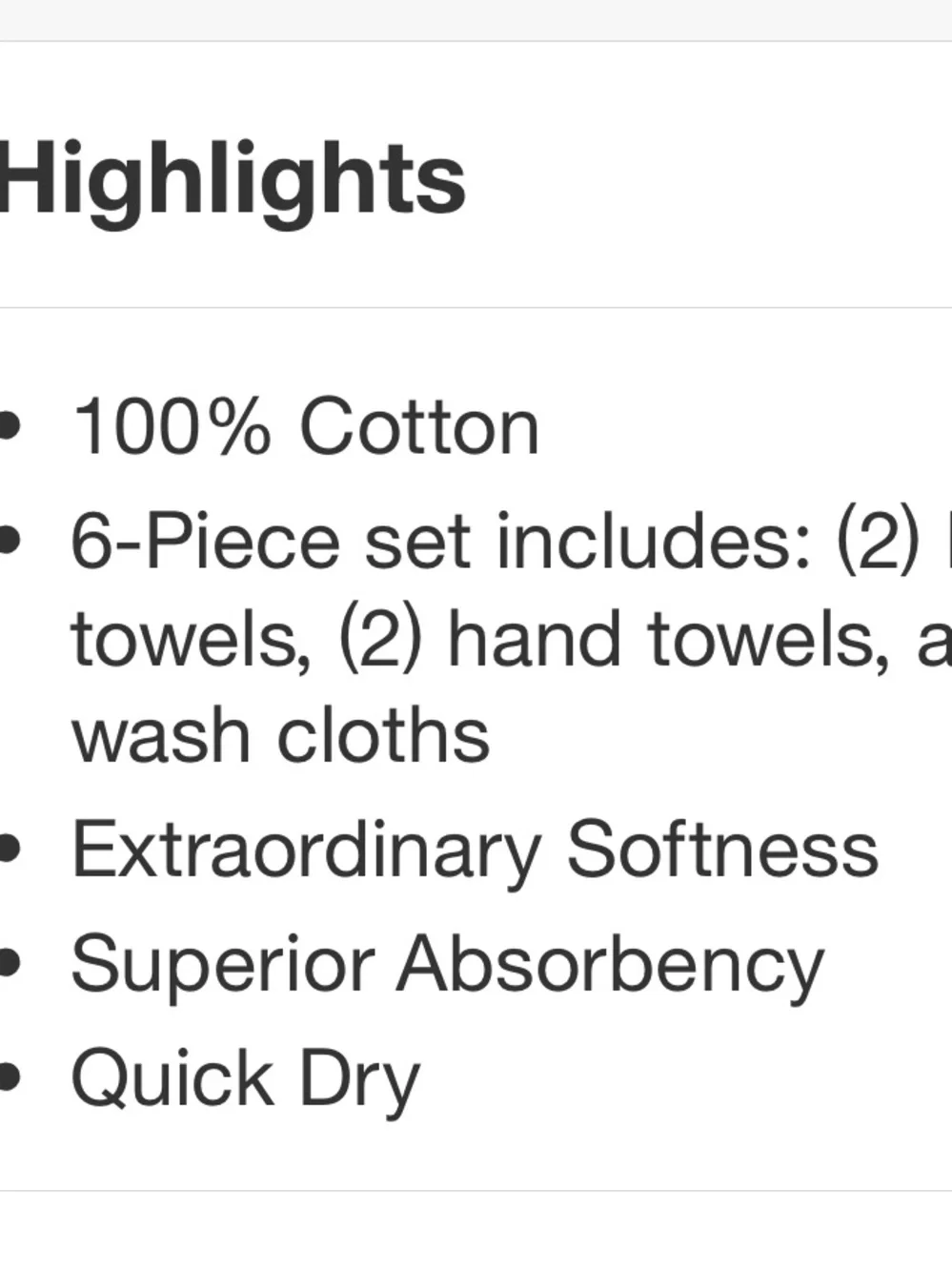 UTICA ESSENTIALS NWT Utica Essentials Plum Purple 6-Piece Towel Set